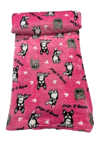 PINK OF DREAM BULLDOG MINTÁS RÓZSASZÍN TAKARÓ