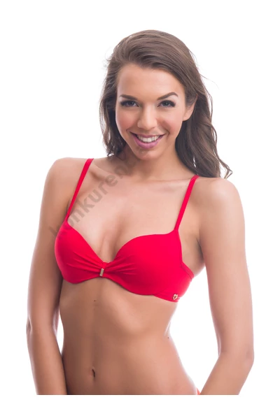 POPPY 22.PUSSY PIROS BIKINI FELSŐ