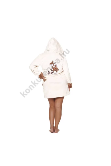 POPPY DK.HÍMZETT ŐZIKE EKRÜ-BARNA NŐI KÖNTÖS