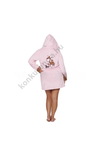 POPPY DK.HÍMZETT ŐZIKE RÓZSA-BARNA NŐI KÖNTÖS