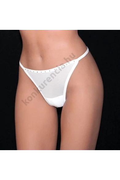 POPPY JADE FEHÉR TANGA