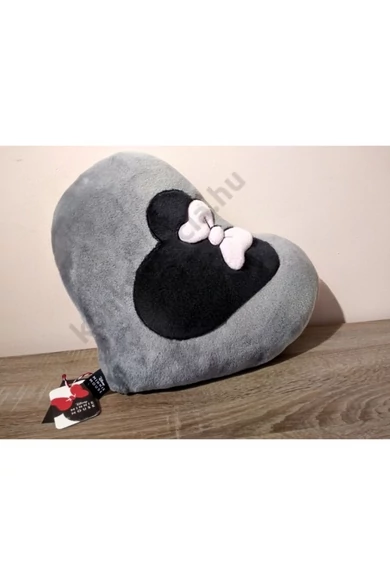 POPPY HÍMZETT MINNIE SZÜRKE PÁRNA