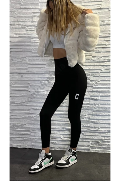 PINK OF DREAM NH9013 FEKETE LEGGINGS