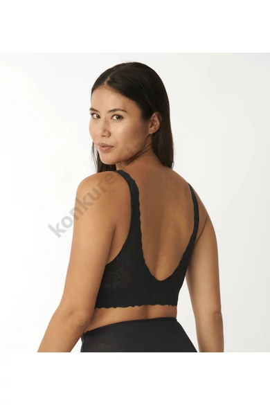 SLOGGI ZERO FEEL LACE 2.0 TOP FEKETE