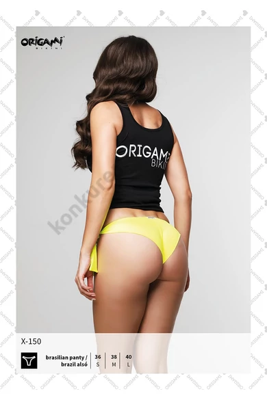 ORIGAMI 21.X-150 NEON SÁRGA BIKINI ALSÓ
